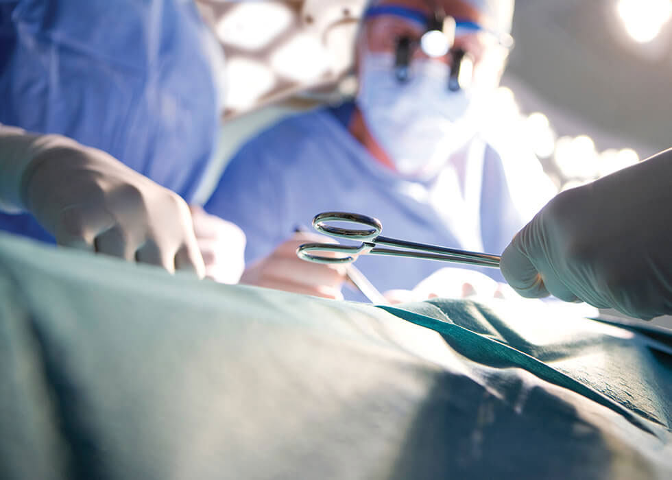surgeons in surgery